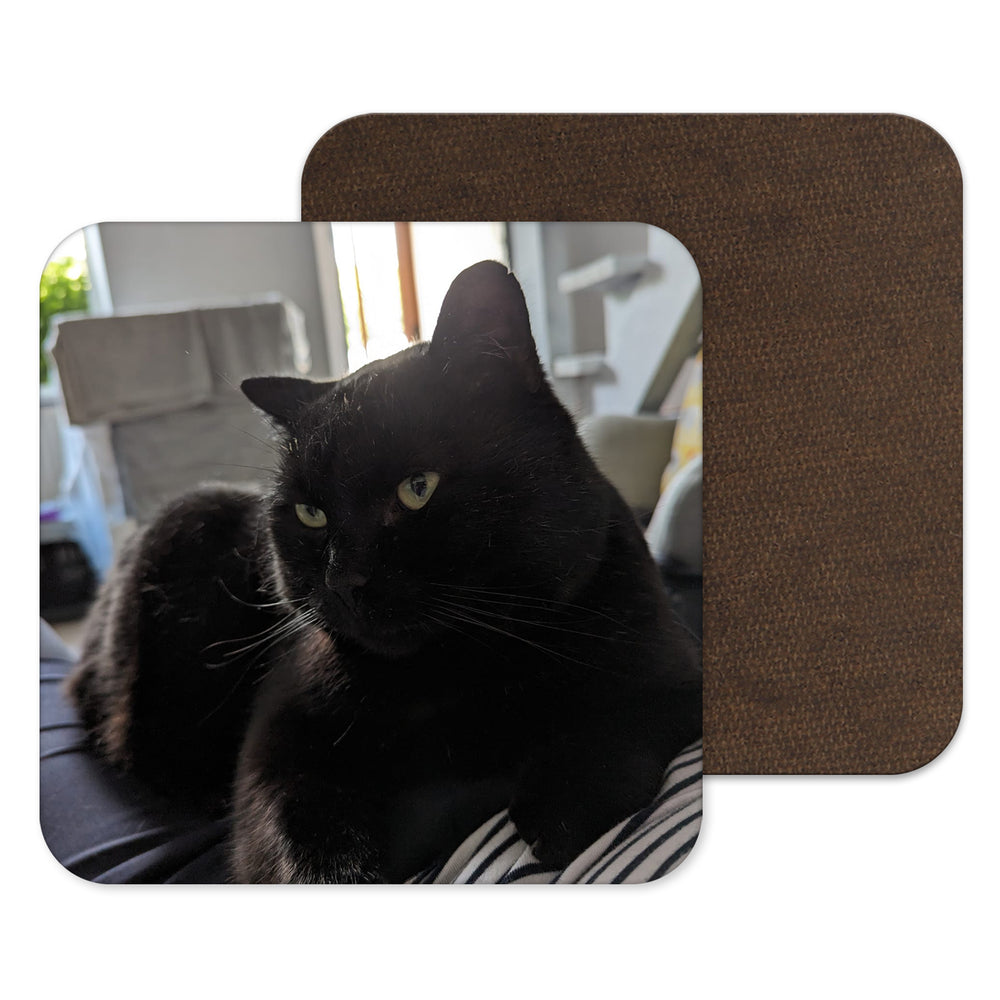 Personalised Cat Coaster