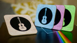 Guitar, Music Gift, Coasters, Drinks Coasters, Housewarming Gift