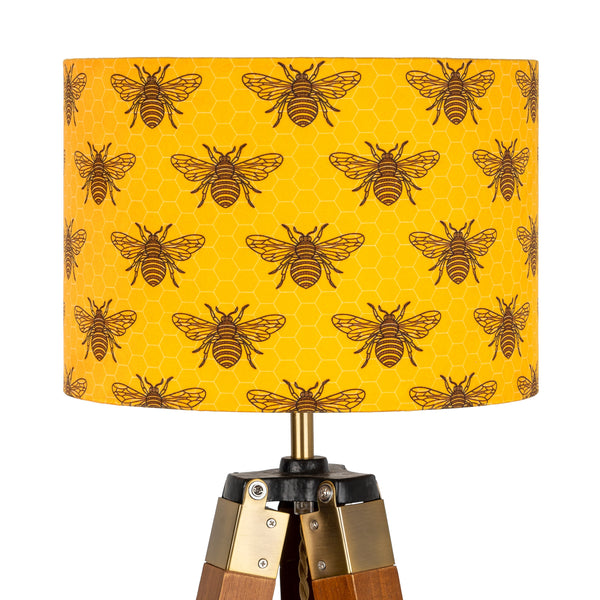 Yellow lampshade for table cheap lamp