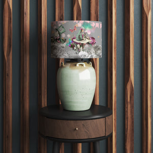 Alice in Wonderland Lampshade - Grey