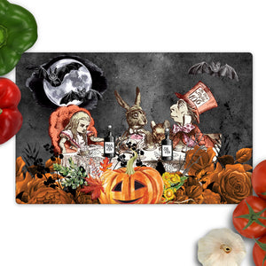 Alice in Wonderland Halloween Bats Small 28cm x 20cm Worktop Saver