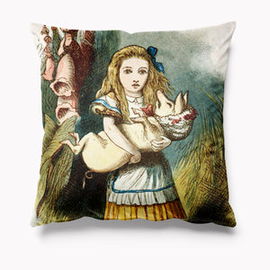 Outdoor Garden Cushion - Alice in Wonderland - Alice Originals - Pig