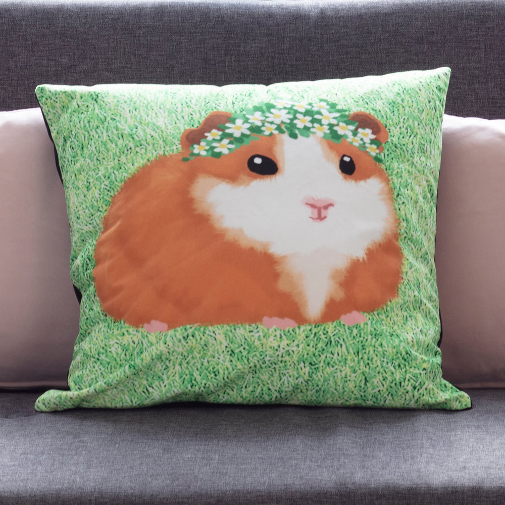 
            
                Load image into Gallery viewer, Hamster Guinea Pig -  Velvet Cushion
            
        