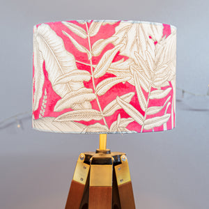 *SECONDS* Tropical 30cm Hot Pink Lampshade - Table/Floor Lamp