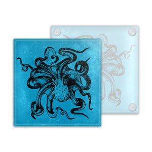 *Overstock* Kraken Octopus Glass Coaster