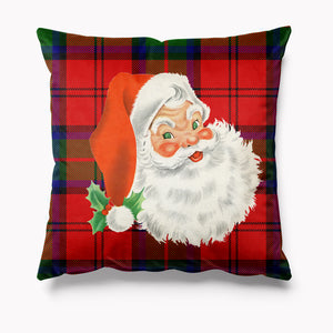 *Overstock* Retro Santa Velvet Cushion