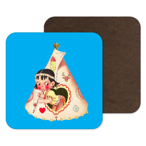 Cute kids Coaster - Rodeo - Teepee