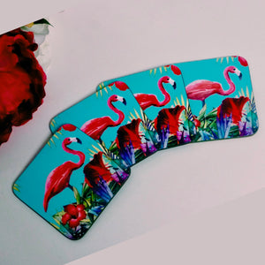 Flamingo Tropical Coaster Set - Tropical Gift, Homewares