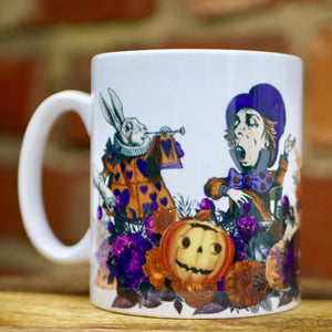 Alice in Wonderland Halloween Spooky Mug