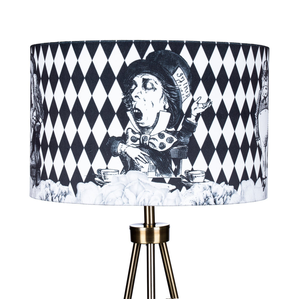 Alice in Wonderland - Mad Hatter - Lampshade for ceiling or table lamp