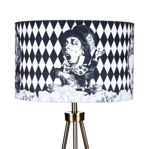 Alice in Wonderland - Mad Hatter - Lampshade for ceiling or table lamp