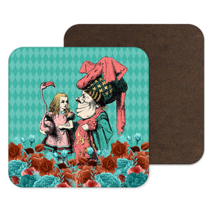 Alice in Wonderland Coaster - Tuquise - Alice and Duchess