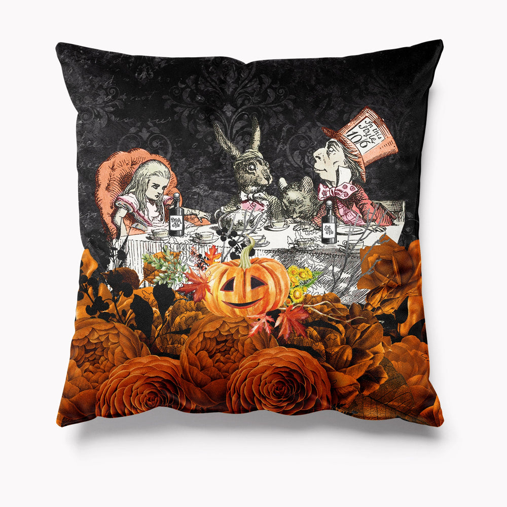 
            
                Load image into Gallery viewer, Alice in Wonderland Halloween New Velvet Cushion
            
        