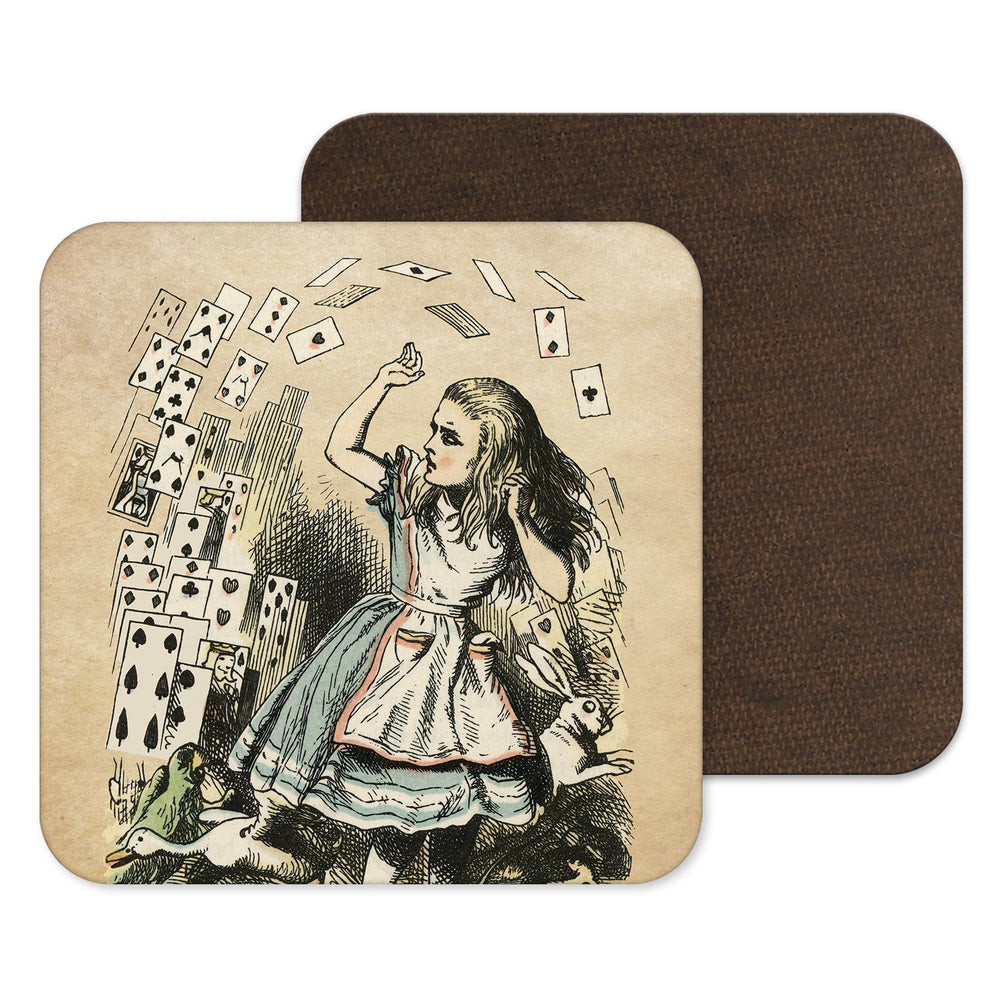 Alice in Wonderland Coaster - Vintage - Shower of Cards