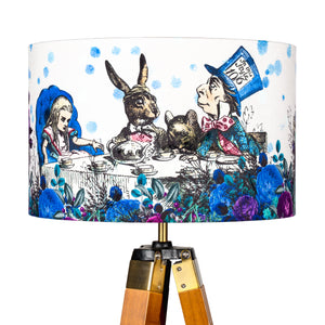 
            
                Load image into Gallery viewer, Alice in Wonderland, Alice Lampshade, Mad Hatters Tea Party Lamp Shade
            
        