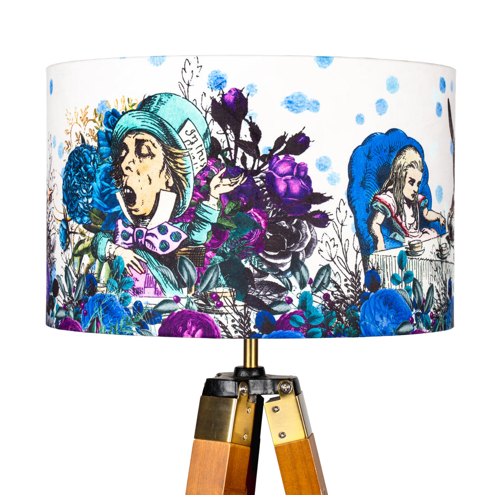 Alice in Wonderland Interiors, Alice in Wonderland Lamp Shade, Bedside Lamp shade