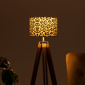 Leopard Animal Print Velvet Lampshade