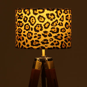 Leopard Animal Print Velvet Lampshade