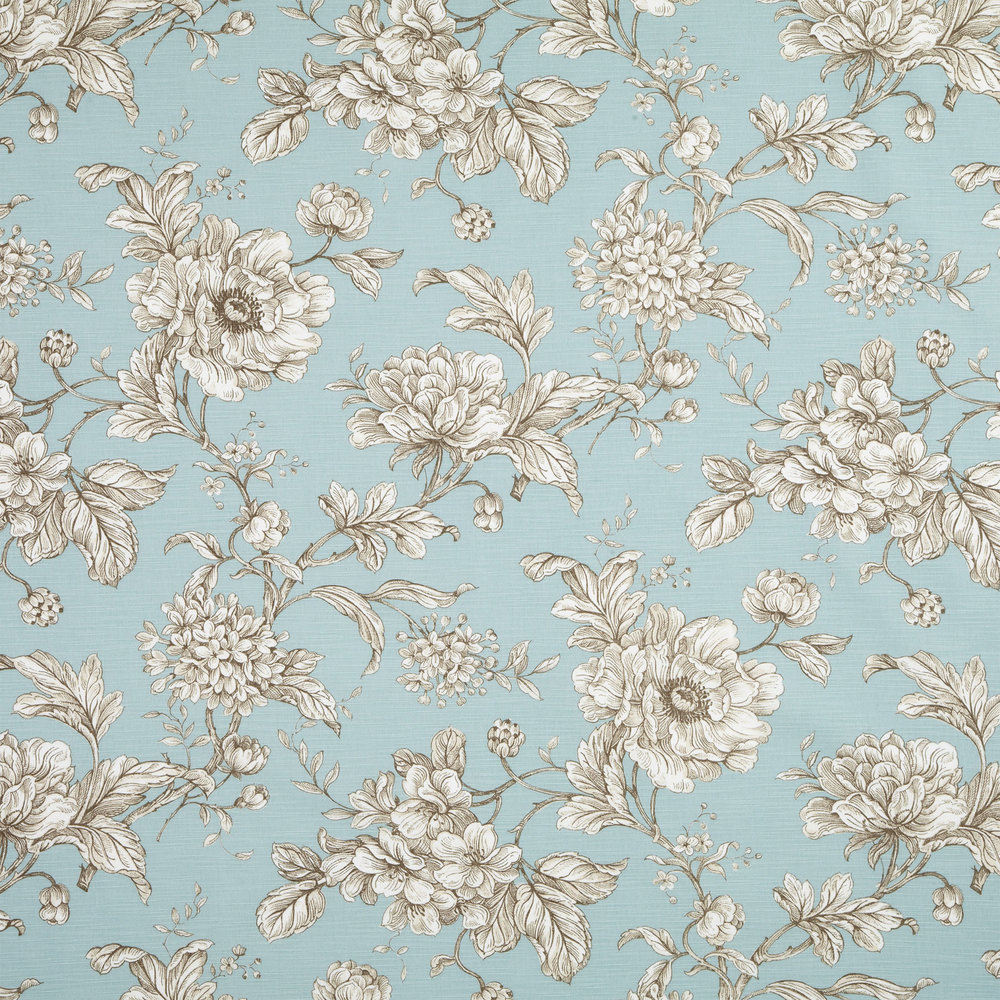 
            
                Load image into Gallery viewer, Fabric Store - Aquitaine in Eau de Nil by Iliv Fabrics Blue Floral
            
        