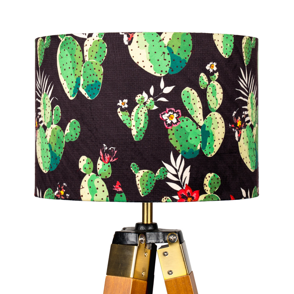 Black Lampshade, Green Cactus Lamp Shade, Bedroom Table Lampshade, Floor Lamp Shade, Ceiling Pendant shade