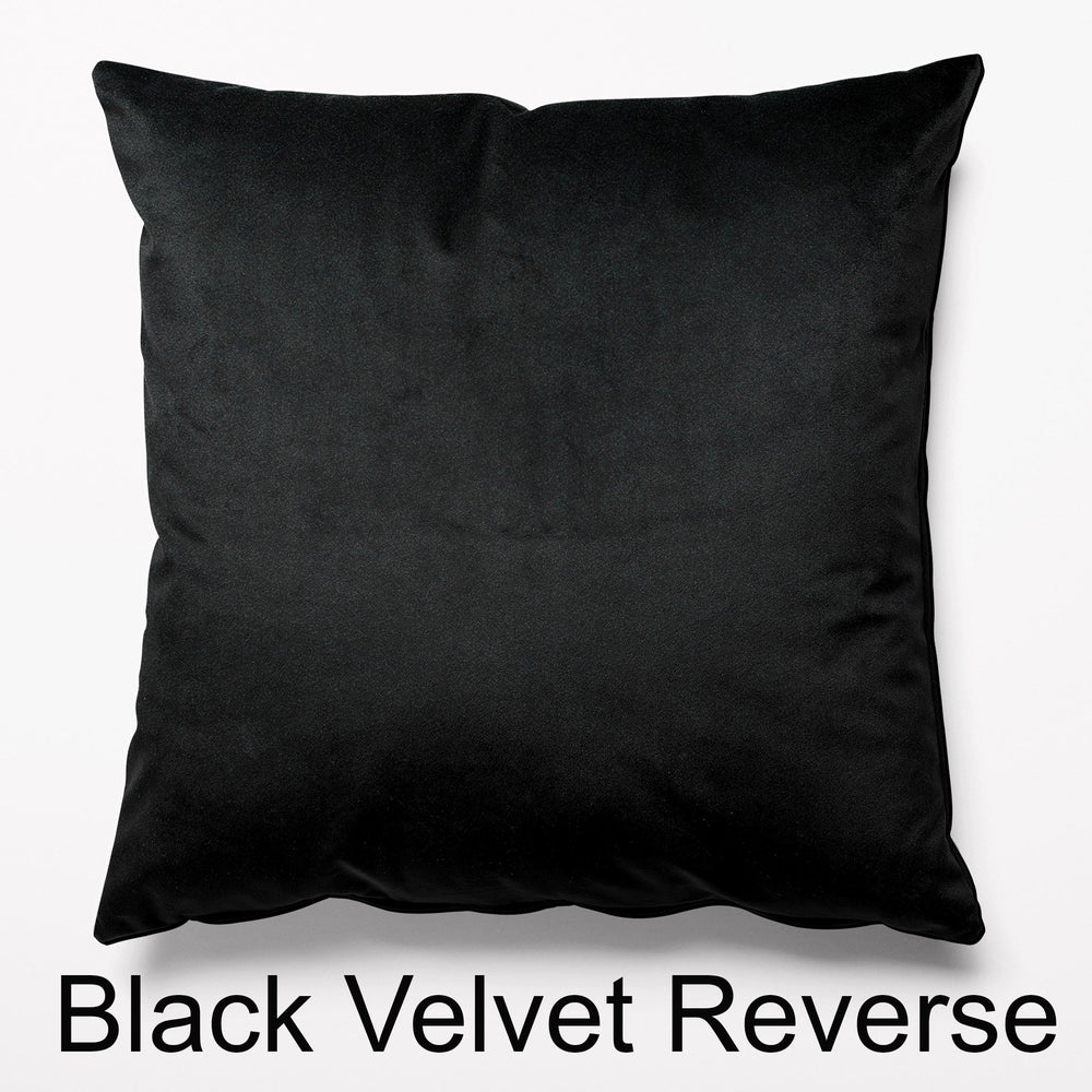 Grey Bat Halloween Velvet Cushion - Kitsch Republic