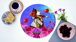 Alice in Wonderland Queen Blue Worktop Saver - Chopping Board - Placemat - Kitsch Republic