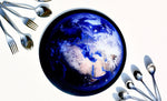 World from Space Worktop Saver - Chopping Board - Placemat - Kitsch Republic