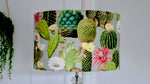 Cactus Grey Handmade Lampshade - Kitsch Republic