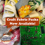 Craft Fabric Packs Offcuts Colourful Crafty Fabrics for Small Projects