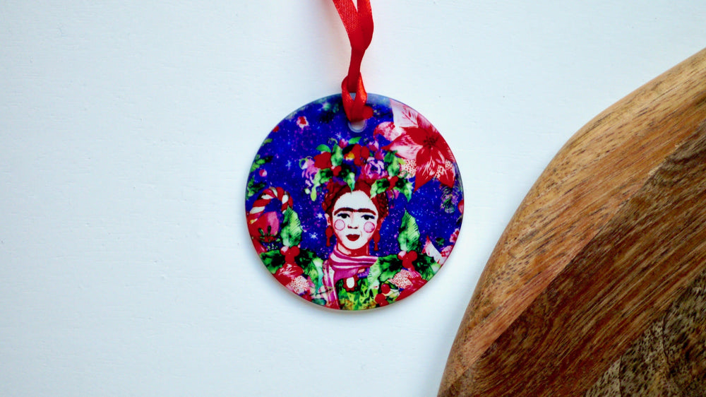 Frida Kahlo Christmas Decoration - Kitsch Republic