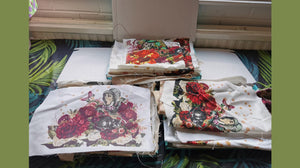 Alice in Wonderland Fabric Scraps Pack - Kitsch Republic