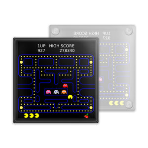 Retro Computer Game Glass Coaster