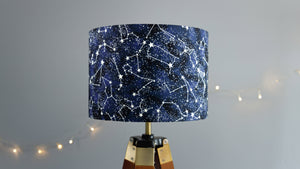 Glow in the Dark Stars Astronomy Lampshade - For Lamp or Ceiling - Kitsch Republic