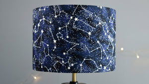 Glow in the Dark Stars Astronomy Lampshade - For Lamp or Ceiling - Kitsch Republic