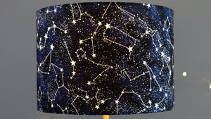 Glow in the Dark Stars Astronomy Lampshade - For Lamp or Ceiling - Kitsch Republic
