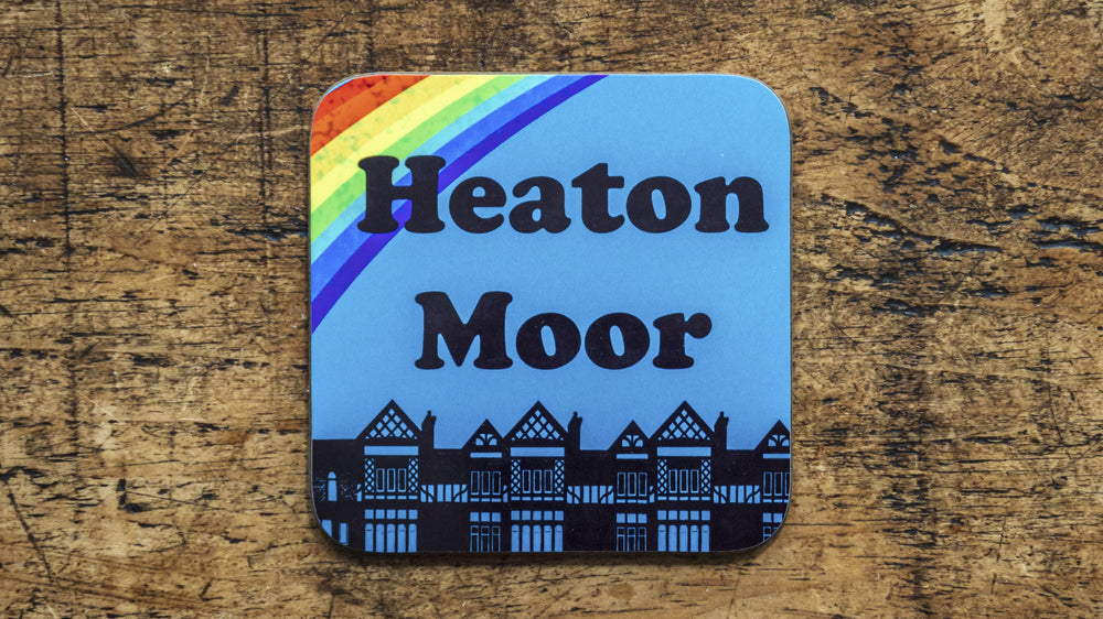 
            
                Load image into Gallery viewer, Heaton Moor Stockport Coaster - Kitsch Republic
            
        