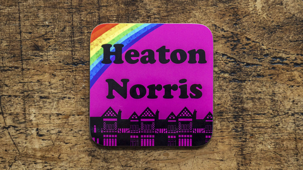 Heaton Norris Stockport Coaster - Kitsch Republic