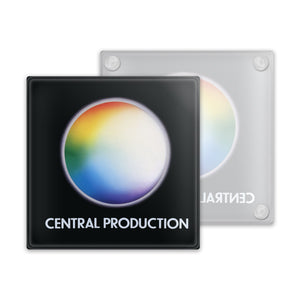 ITV Collection - Central Television Glass Coaster