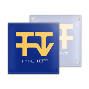 ITV Collection - Tyne Tees Television Glass Coaster