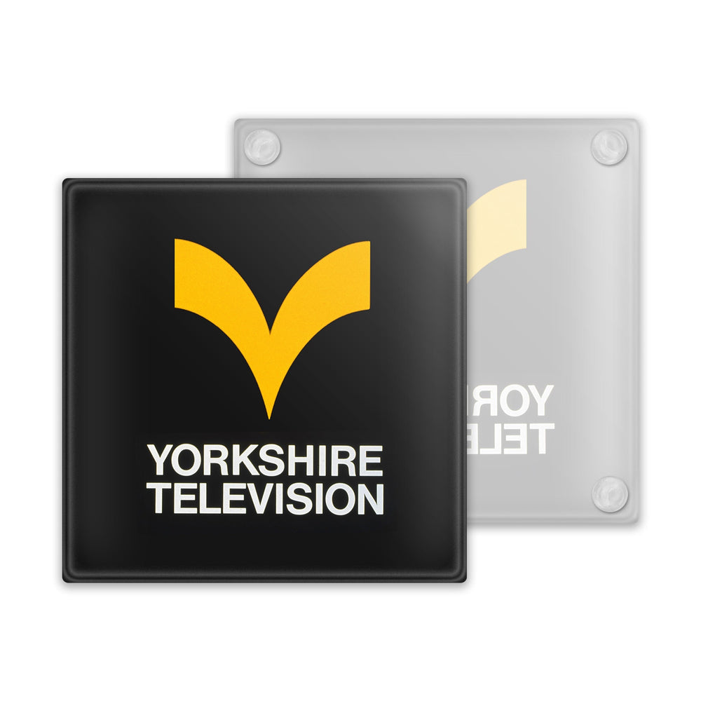 ITV Collection - Yorkshire Television Glass Coaster