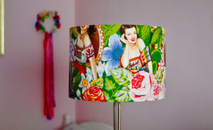 Seniorita - Mexican Pin Up Lampshade - Kitsch Republic
