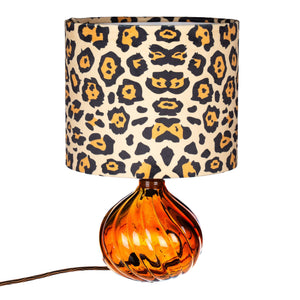 Leopard Animal Print Velvet Lampshade