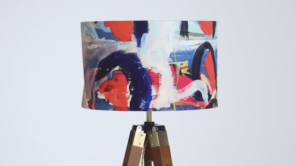
            
                Load image into Gallery viewer, NANCO Serignan Velvet Lampshade - Kitsch Republic
            
        