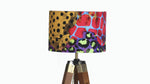 Neon Animal Print Velvet Lampshade - Kitsch Republic