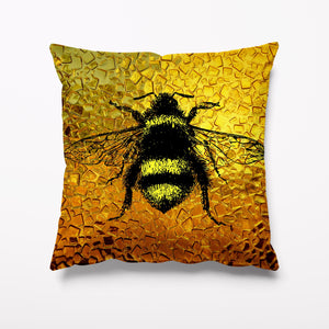 
            
                Load image into Gallery viewer, Outdoor Garden Cushion - Gold Bee - Kitsch Republic
            
        