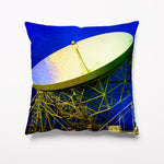 Outdoor Garden Cushion - Jodrell Bank Blue - Kitsch Republic