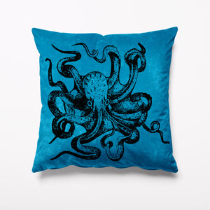 
            
                Load image into Gallery viewer, Outdoor Garden Cushion - Octopus Kraken Steampunk - Kitsch Republic
            
        