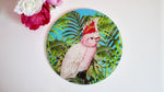 Tropical Parrot / Bird Glass Worktop Saver - Chopping Board - Placemat - Kitsch Republic
