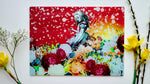 Alice in Wonderland Orange 40cm x 30cm Worktop Saver - Kitsch Republic