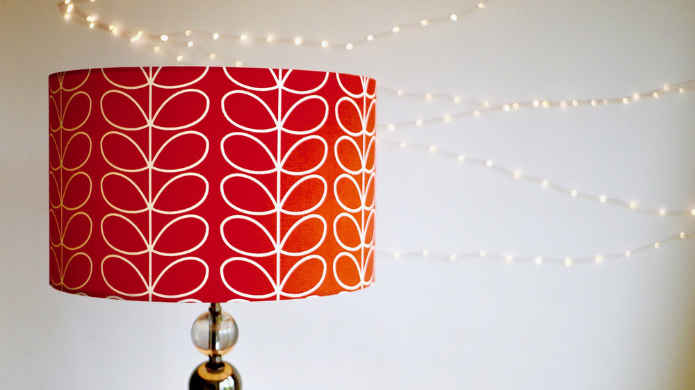 
            
                Load image into Gallery viewer, Orla Kiely Red Tomato Stem Lampshade - Kitsch Republic
            
        